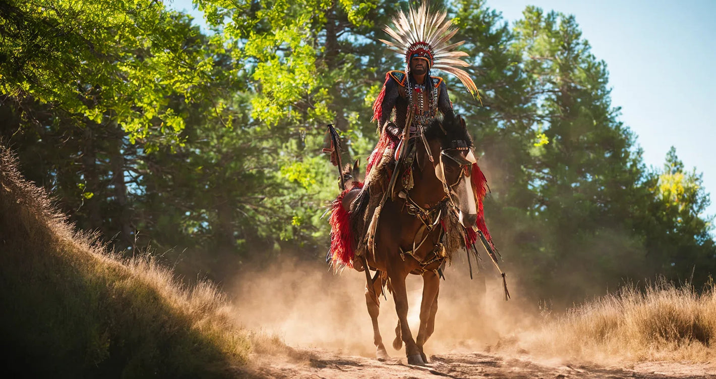 Native American Western Movie Concept Art