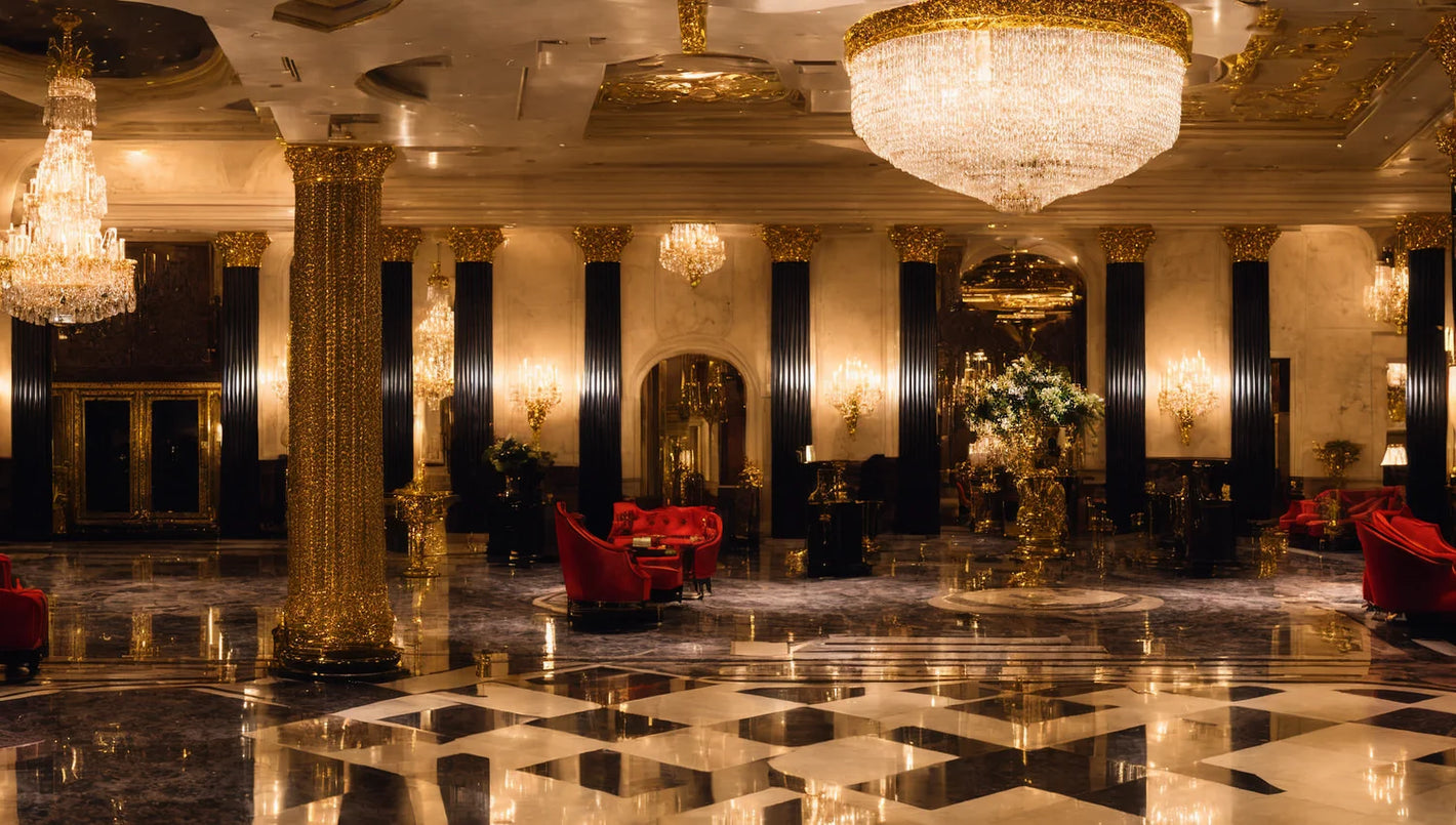 Opulent Grand Hotel Concept Art