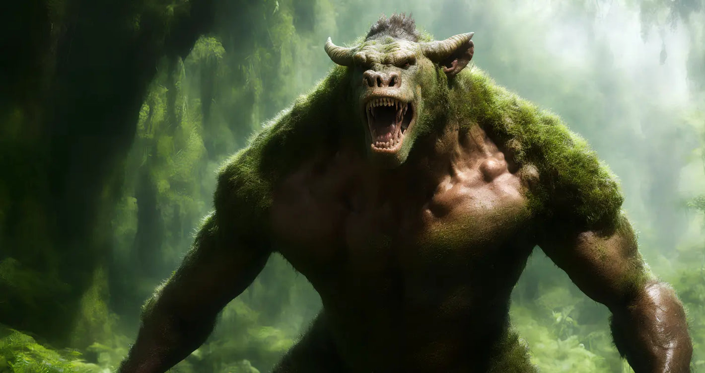 Green Giant Minotaur Concept Art