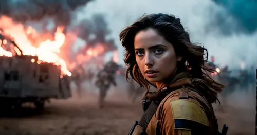 Ana de Armas War Movie Concept