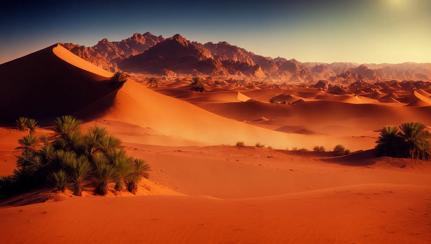 Arabian Desert Photorealistic Environment Set Location StoryVision