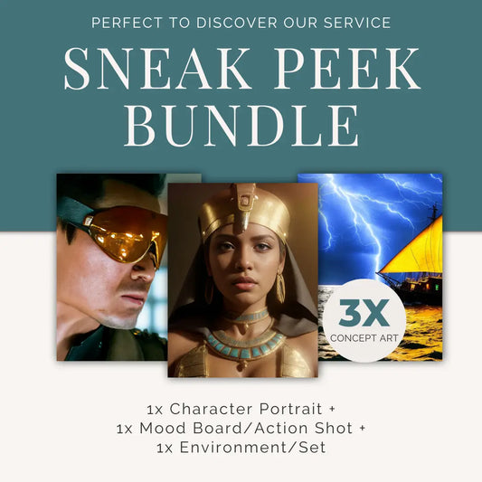 Innovative Sneak Peak photorealistic bundle from StoryVision